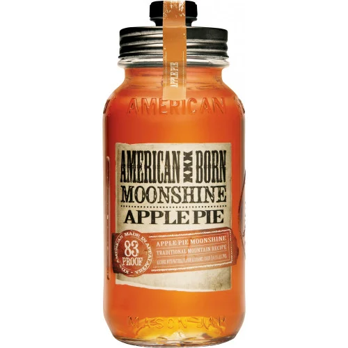 American Born Apple Pie Moonshine 750mL - Crown Wine and Spirits