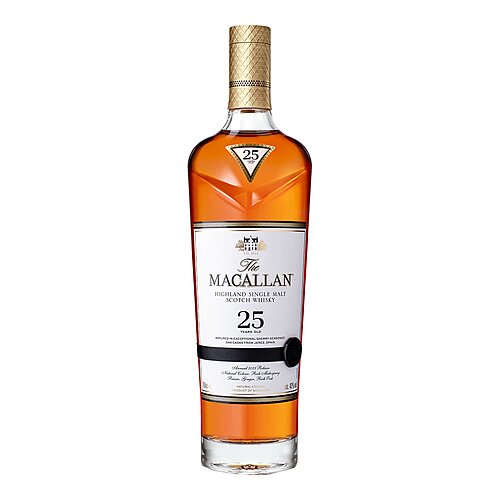 Macallan Sherry Oak 25 Year Old Single Malt Whiskey 750ML - Crown Wine and Spirits
