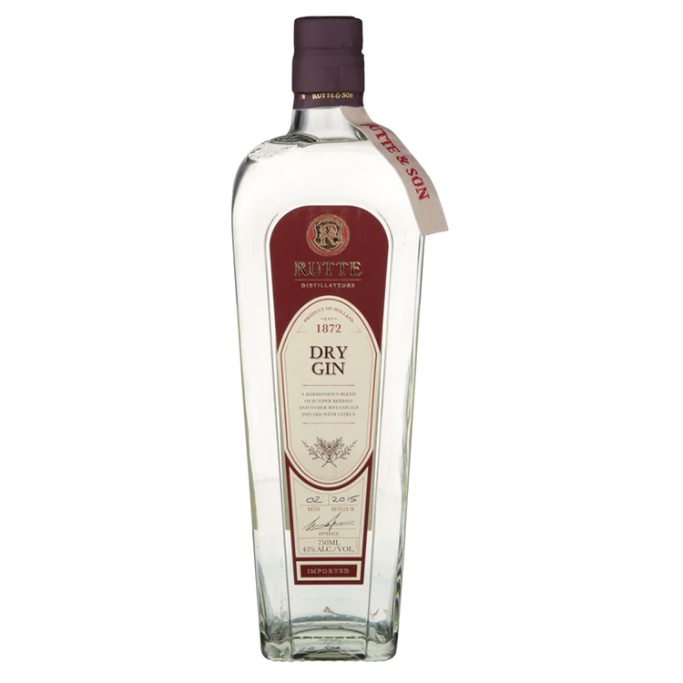 Ruttle Dry Gin 750mL - Crown Wine and Spirits
