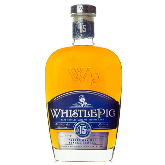 WhistlePig Straight Rye Whiskey 15 Yr The Gables Hog 750mL - Crown Wine and Spirits