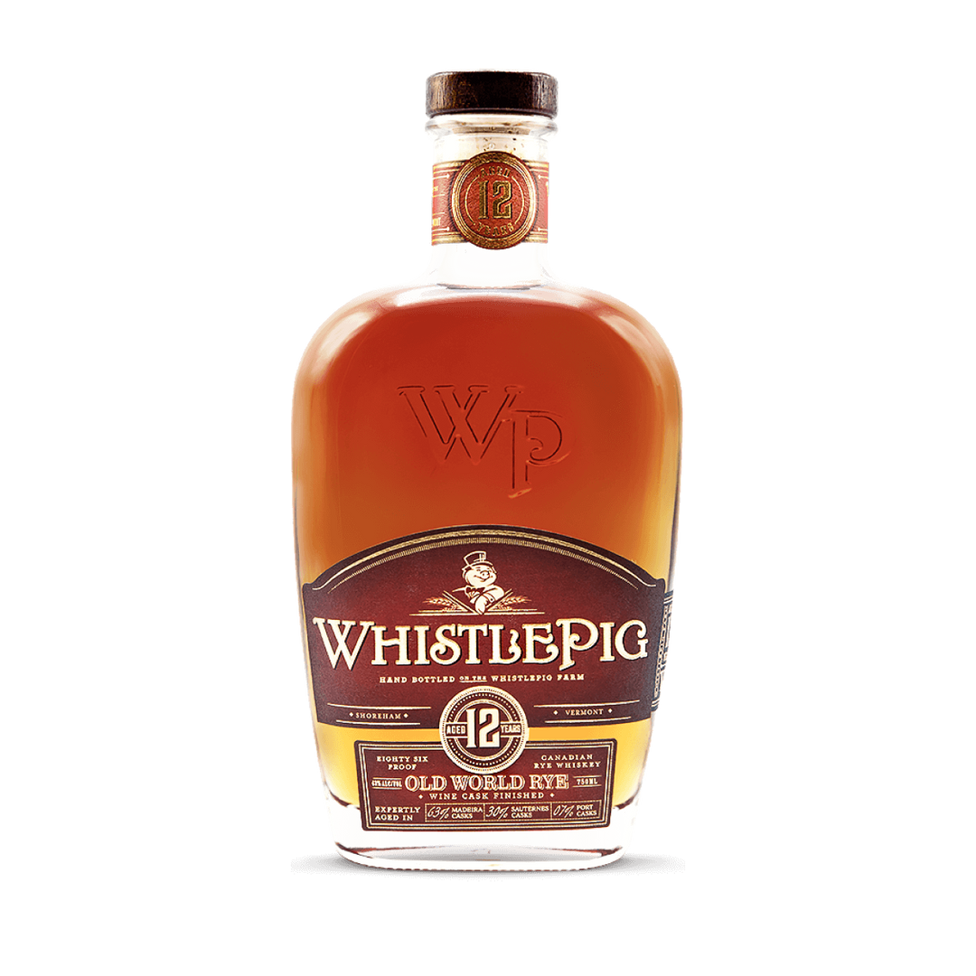 WhistlePig 12 Year Old World Rye 750mL - Crown Wine and Spirits
