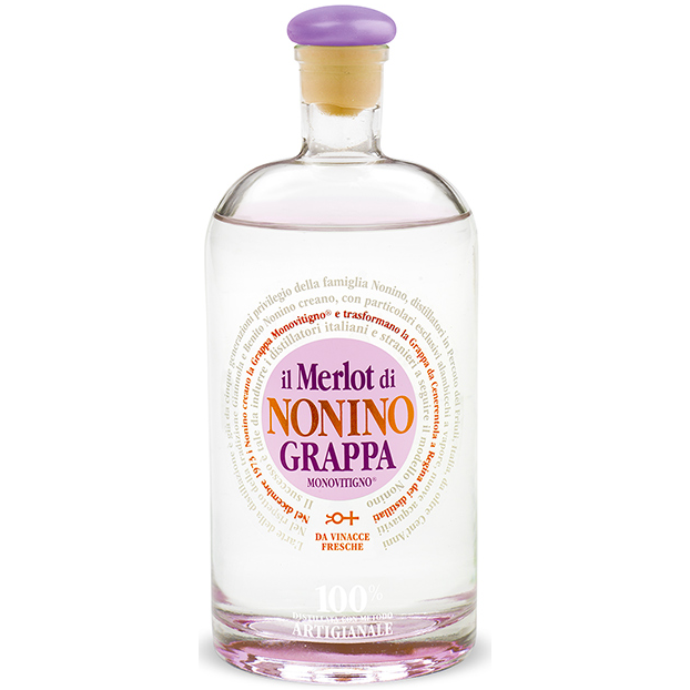 Nonino Grappa Merlot 750mL - Crown Wine and Spirits