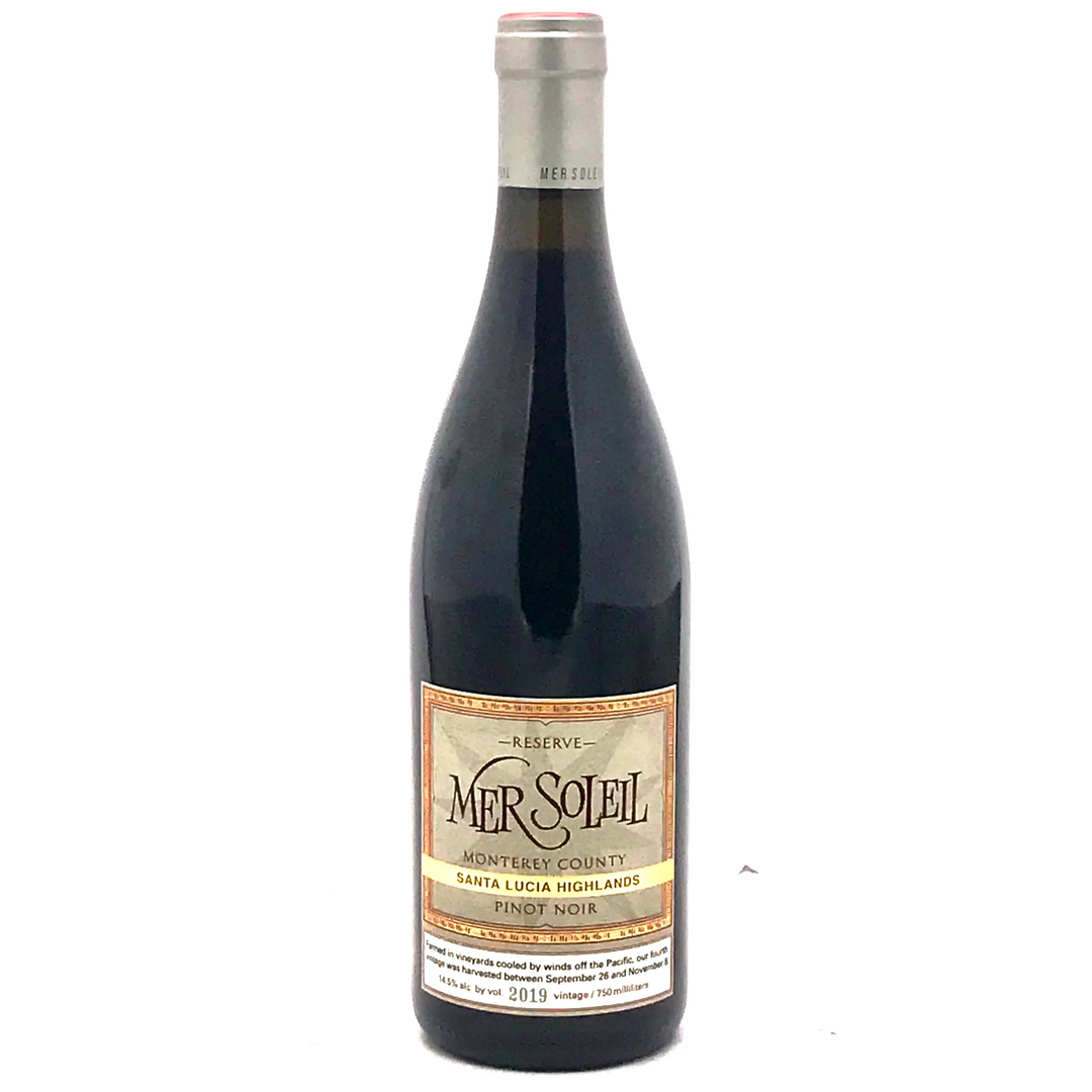 Mer Soleil Reserve Santa Lucia Highlands Pinot Noir 2019 750mL - Crown Wine and Spirits