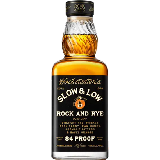 Hochstadter's Slow & Low Rock and Rye Straight Rye Whiskey 750mL - Crown Wine and Spirits