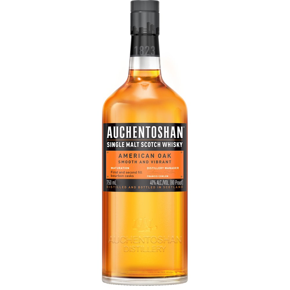 Auchentoshan American Oak Scotch Whisky 750mL - Crown Wine and Spirits