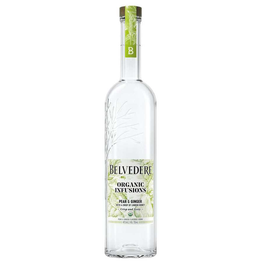 Belvedere Organic Infusions Pear & Ginger Vodka 750mL - Crown Wine and Spirits