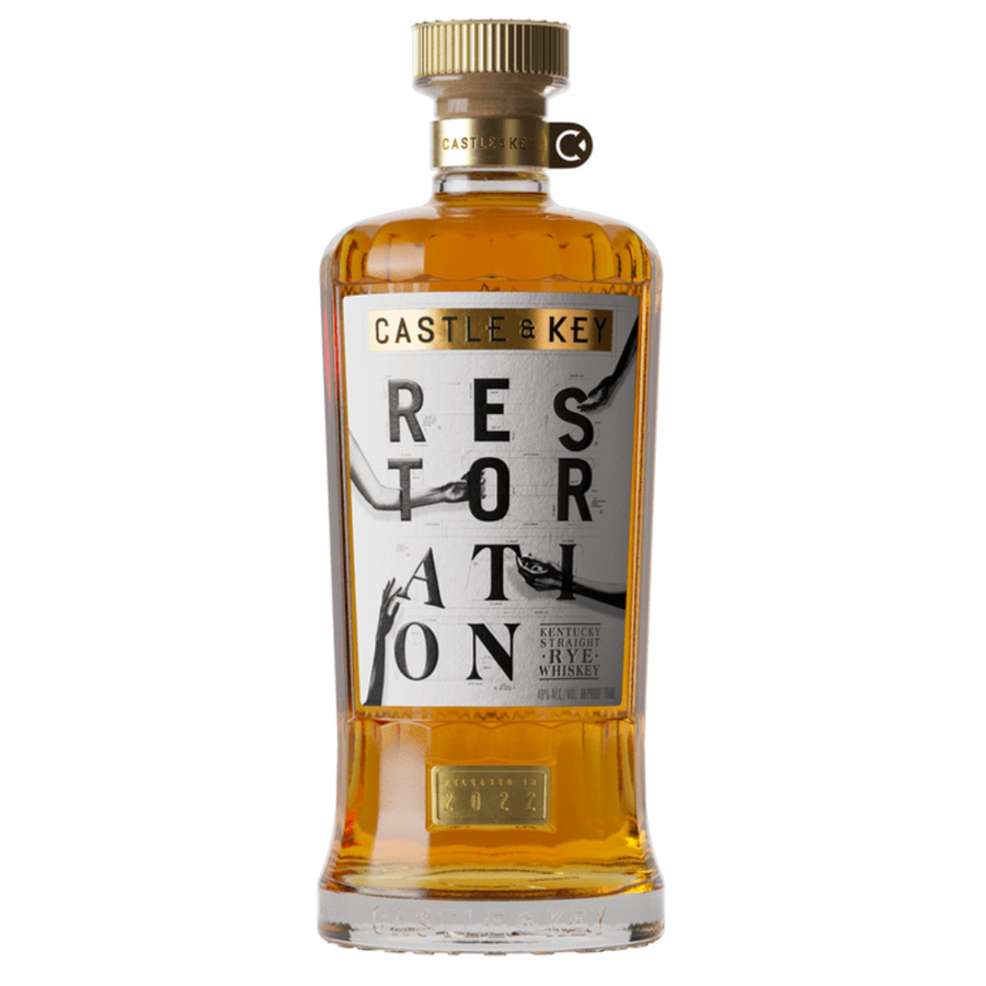 Castle & Key Restoration Rye 750mL - Crown Wine and Spirits
