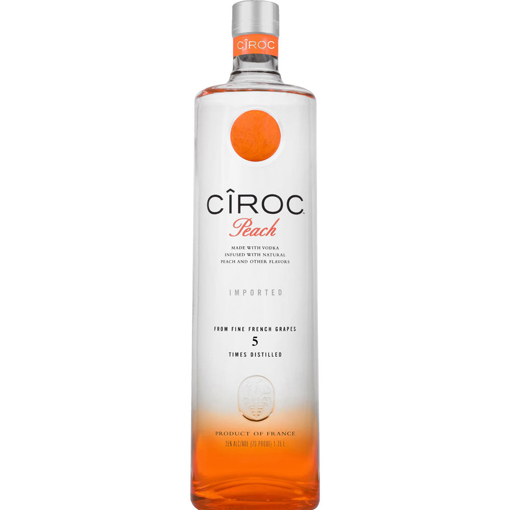 Ciroc Peach Vodka 1.75L - Crown Wine and Spirits