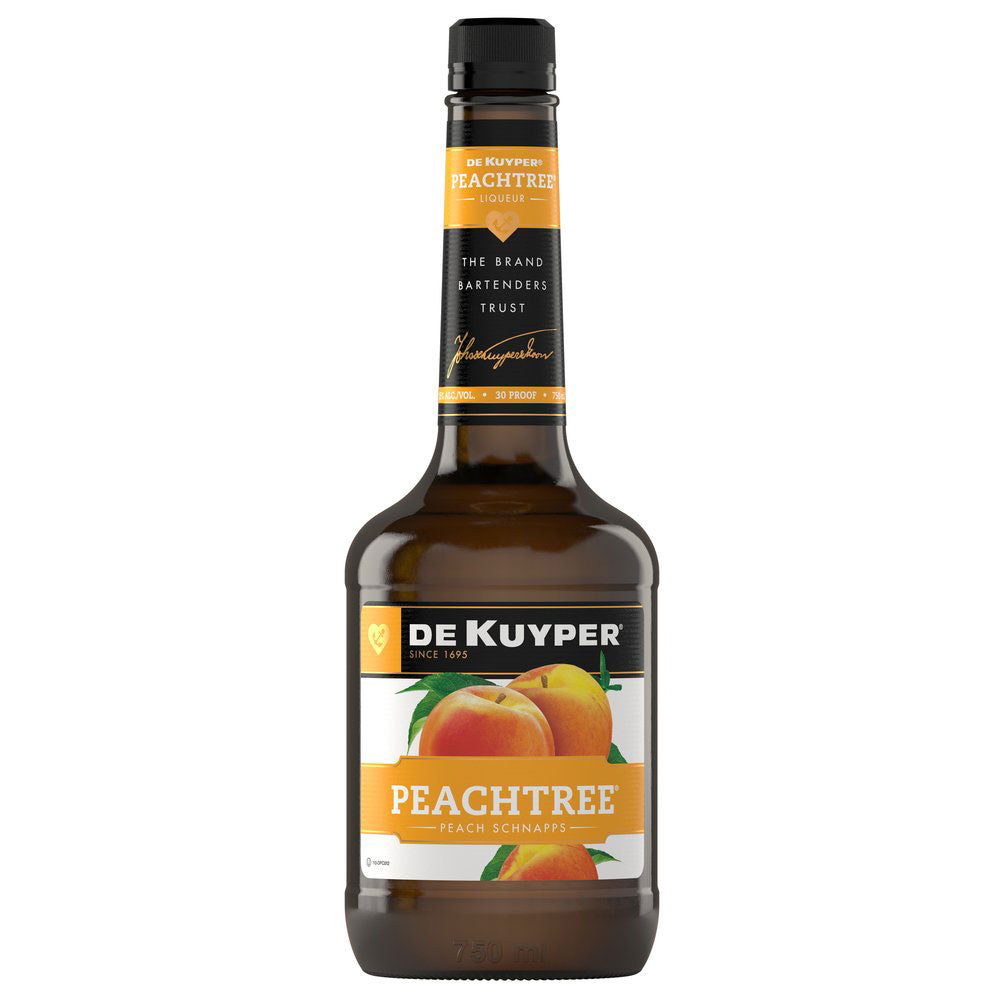 DeKuyper Peachtree Schnapps Liqueur 750mL - Crown Wine and Spirits