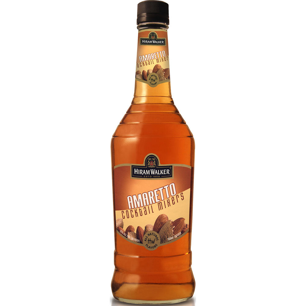 Hiram Walker Amaretto Liqueur 50 Proof 750mL - Crown Wine and Spirits
