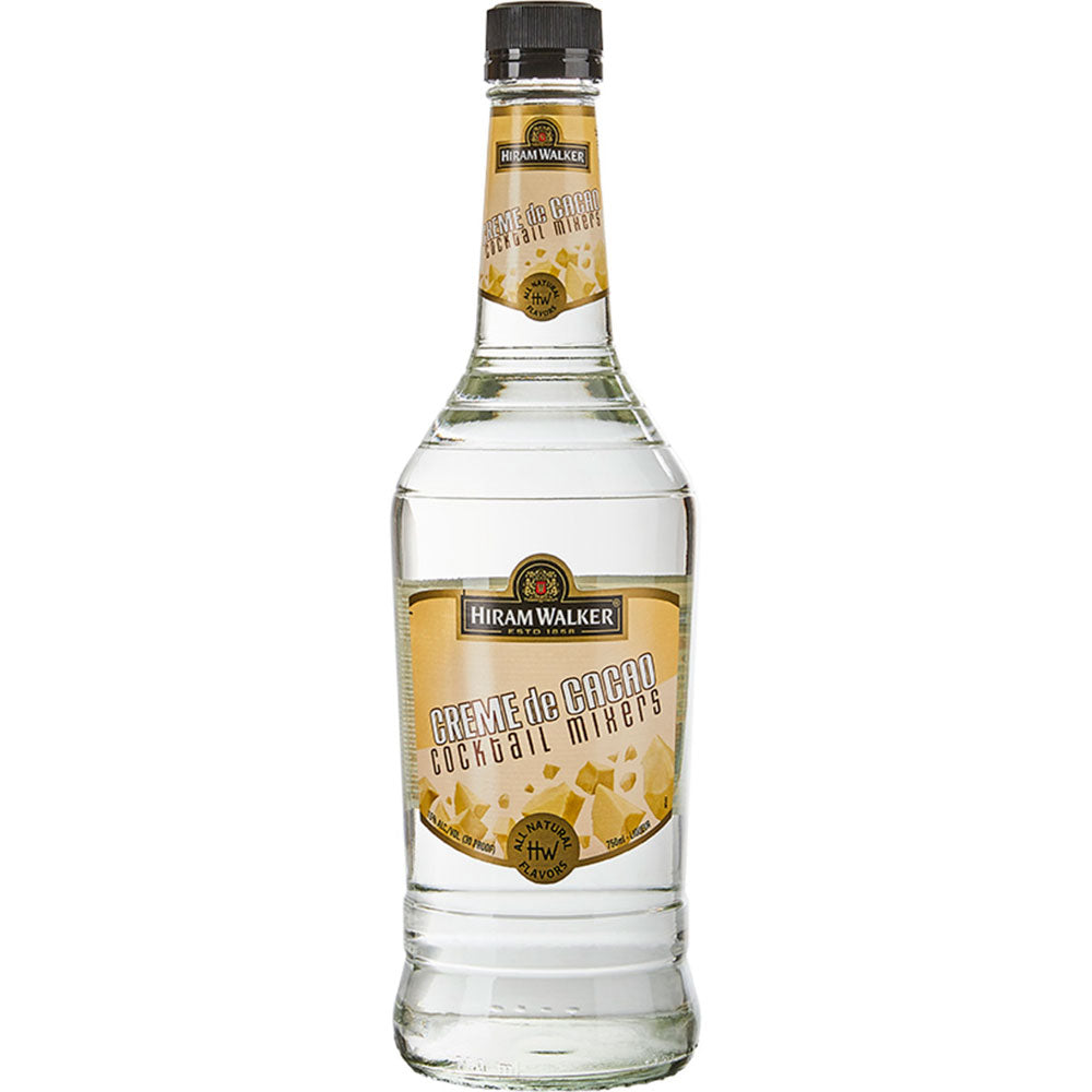 Hiram Walker Creme de Cacao - White 750mL - Crown Wine and Spirits