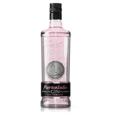 Puerto de Indias Strawberry Gin 750mL - Crown Wine and Spirits
