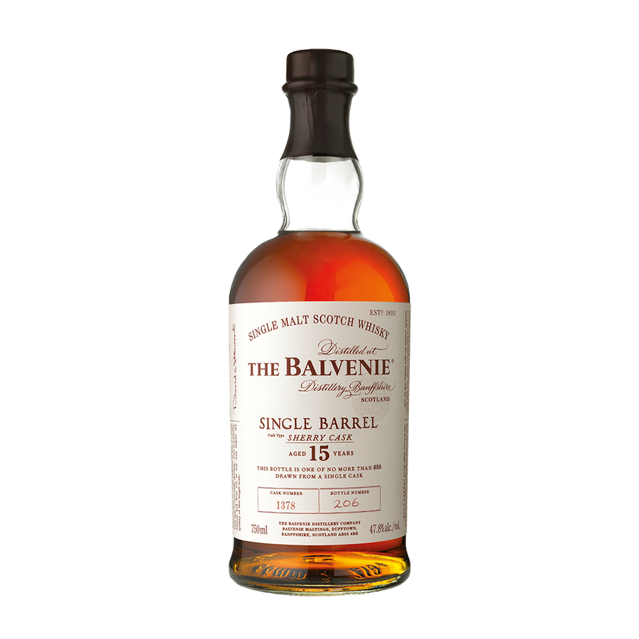 Balvenie 15 Year Old Single Barrel Sherry Cask 750mL - Crown Wine and Spirits